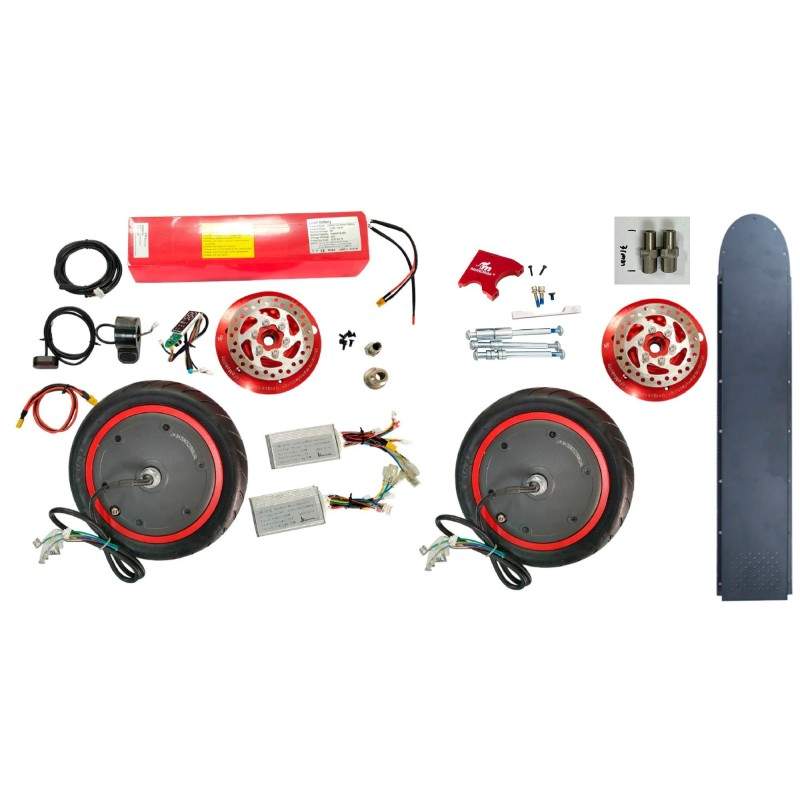 Monorim Dual32 Ultra+ MR1 (comprend deux moteurs de 350 W) Monorim - 1 Batterie 36v 14400mah avec 30Ah BMS
Il comprend deux mote