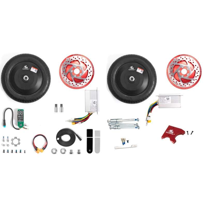 Monorim Dual52 Pro Ultra (vklyuchva dva 500w motora) Monorim - 4 
Vklyuchva 14400mah bateriya s 60ah BMS
Zaryadno ustroĭstvo za