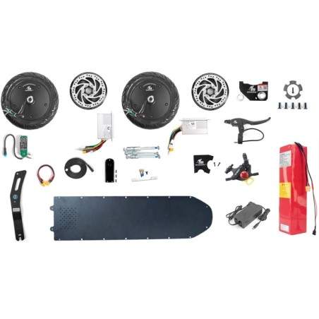 Monorim Dual52 Max Ultra ( incluye dos motores de 500w ) Monorim - 1 
Incluye una batería de 20000mah con BMS de 60ah
Cargador p