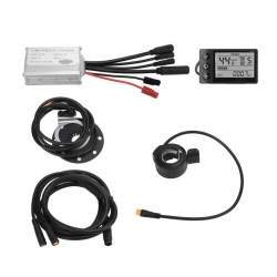 Complete waterproof controller kit for electric bike with S866 panel display in 36v and 48v version KROXNE - 4 Complete waterpro