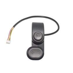 Suuntavilkun ja äänitorven kytkin. Painikepaneeli vilkkuville valoille ja äänitorvelle Ninebot Max G2:lle Segway - Ninebot - 3 S