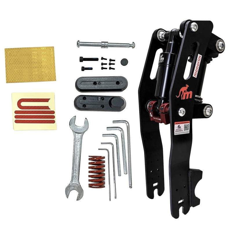 Monorim MF2 esivedrustus Ninebot Segway F2, F2E, F2 Pro, F2 Plus vms jaoks Monorim - 2 Monorim MF2 esivedrustus Ninebot Segway F