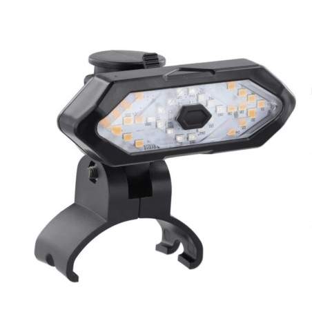 Soporte para luz trasera o kit con luz trasera para patinetes eléctricos Xiaomi, Ninebot, Segway o similar  - 4 Soporte para luz