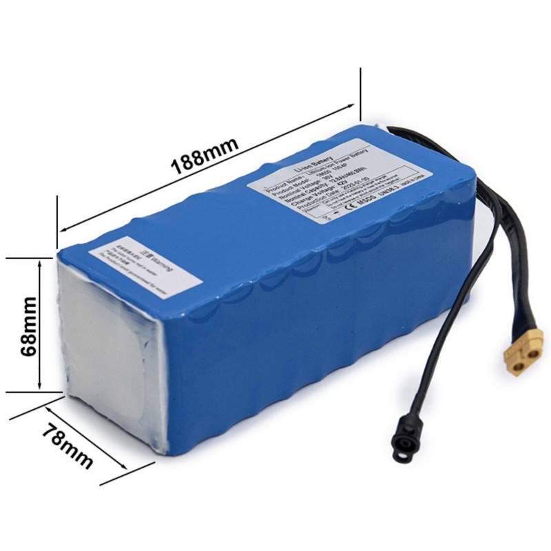 External additional battery 36v 12800mah for electric scooter or electric bicycle  - 2 External additional battery 36v 12800mah 