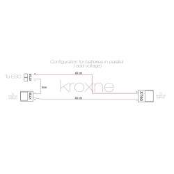 Nuosekliojo jungties kabelis išorinei baterijai, suderinamai su paspirtuku, elektriniu dviračiu ar panašiu būdu  - 2 Nuosekliojo