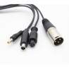GX16 to DC5.5mm / DC8mm / XLR / GX12 charger converter cable  - 2 GX16 to DC5.5mm / DC8mm / XLR / GX12 charger converter cable
G