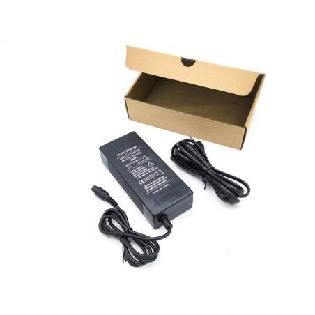 Ladegerät für Roller oder Elektrofahrrad 42V 2A - 36V - GX12-Anschluss  - 1 Ladegerät für Roller oder Elektrofahrrad 42V 2A - 36