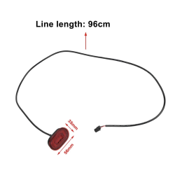 Zadné svetlo do blatníka Xiaomi Scooter 4 Ultra alebo podobného  - 3 Zadné svetlo do blatníka Xiaomi Scooter 4 Ultra alebo podob