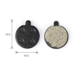 Tormoznyye kolodki dlya Segway F20, F25, F30, F40, D18, D28, D38 ili analogichnykh. Segway - Ninebot - 9 Tormoznyye kolodki dlya