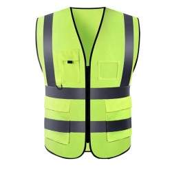 Gilet de sécurité réfléchissant - rendez-vous visible et augmentez votre protection sur la route. Wan - 2 Gilet de sécurité réfl