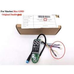 Nadzorna plošča - zaslon za Ninebot Max G30 z dvema neodvisnima kabloma za zavorno ročico Segway - Ninebot - 2 Nadzorna plošča -