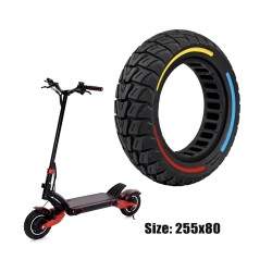 Neumático sólido 255x80 para Kaabo Mantis, Zero 10X, Vsett 10+ KROXNE - 4 Neumático sólido 255x80 para Kaabo Mantis, Zero 10X, V