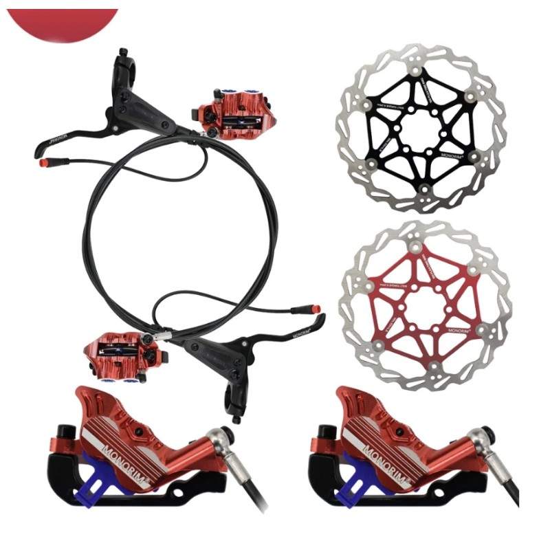 Pŭlen komplekt khidravlichni spirachki Monorim EB01 s 4 butala - lostove, aparati, kabel i spirachen disk Monorim - 1 Pŭlen komp