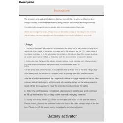 Herramienta de reparación, balanceado y reactivación de baterías de litio KROXNE - 6 Herramienta de reparación, balanceado y rea
