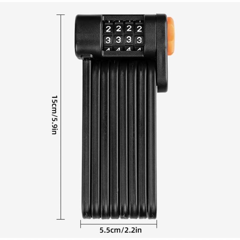 Kiváló minőségű anyagból készült lakat lopásgátló összecsukható mechanizmussal KROXNE - 4  
