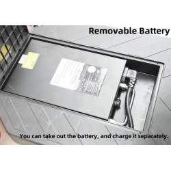 Chotyrykolisnyy skladanyy elektrosamokat z krislom dlya lyudey pokhyloho viku Segway - Ninebot - 8  