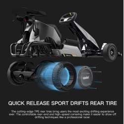 Pneus de drift pour Ninebot Gokart Pro, GoKart Kit et Gokart Lamborghini - Ninebot S Max Segway - Ninebot - 5 
Compatibles avec 