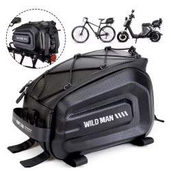 Bolsa impermeável para moto ou bicicleta Wild Man - 6  