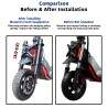 Suspensie fata Monorim-ZT3 pentru trotineta electrica Segway ZT3 Pro - kit upgrade Monorim - 7 
Compatibilitate: suspensie fata 