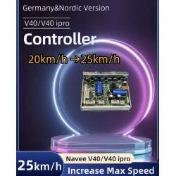 Aperióristo cheiristírio gia Navee V40, V40i Pro - ftánei ta 25 km/h (germanikí, skandinavikí ékdosi) Navee - 1  