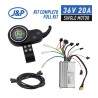 Kit controler cu display si declansator 36v 20A (JP) pentru scuter electric KROXNE - 1  