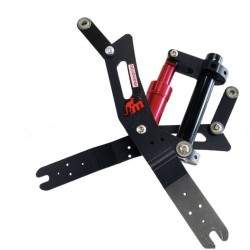 Eixo estrutural reforçado para suspensão dianteira Monorim Monorim - 4 Eixo estrutural para suspensão Monorim com a área do para