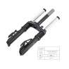 Garfo de suspensão dianteira original para Ninebot Segway ZT3 Pro Segway - Ninebot - 1  