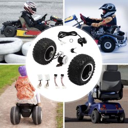 Napravi si sam komplekt za preobrazuvane (2 motora, kontroler i drosel) - Vŭzdushni gumi - Go Kart, Invalidna kolichka KROXNE - 