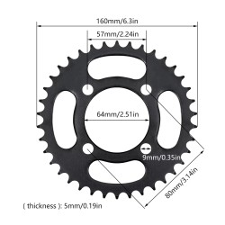 Elektrische driewielerset (borstelloze elektromotor, controller, gashendel) 48v 500w 750w KROXNE - 12  