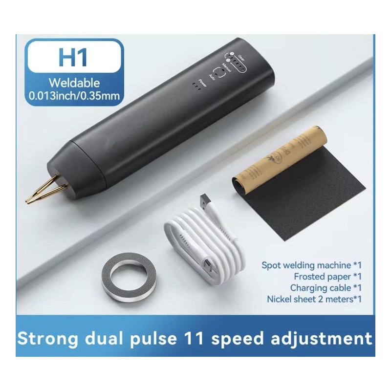 H1 kézi ponthegesztő 11 és H2 90 állítható üzemmóddal lítium akkumulátorokhoz KROXNE - 1  