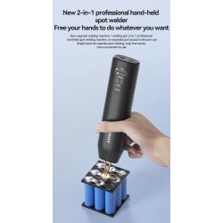 Rŭchen aparat za tochkovo zavaryavane H1 s 11 i H2 s 90 reguliruemi rezhima za litievi baterii KROXNE - 11  