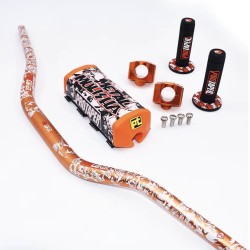 Versenykormány, professzionális markolat kerékpárokhoz, ATV, Quad 1-1/8" Kayo BSE CRF KLX KROXNE - 6  