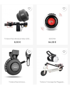 Sinos elétricos e manuais para sua scooter elétrica.